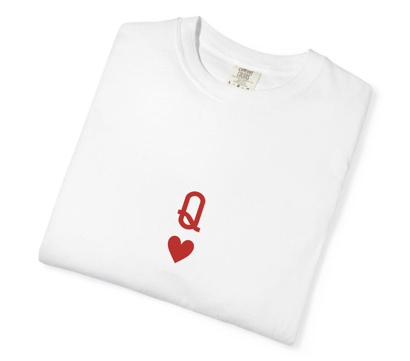 Queen of Hearts Tee — Minimalist Statement t-shirt