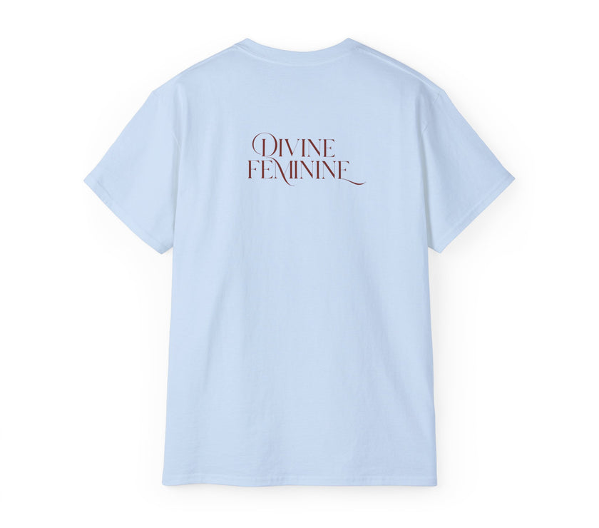 Unisex Cotton Tee - Aphrodite Divine Feminine Shell