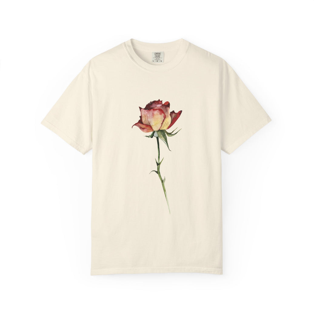 Faded Rose Tee – Vintage Feminine Graphic T-Shirt | Women of Venus