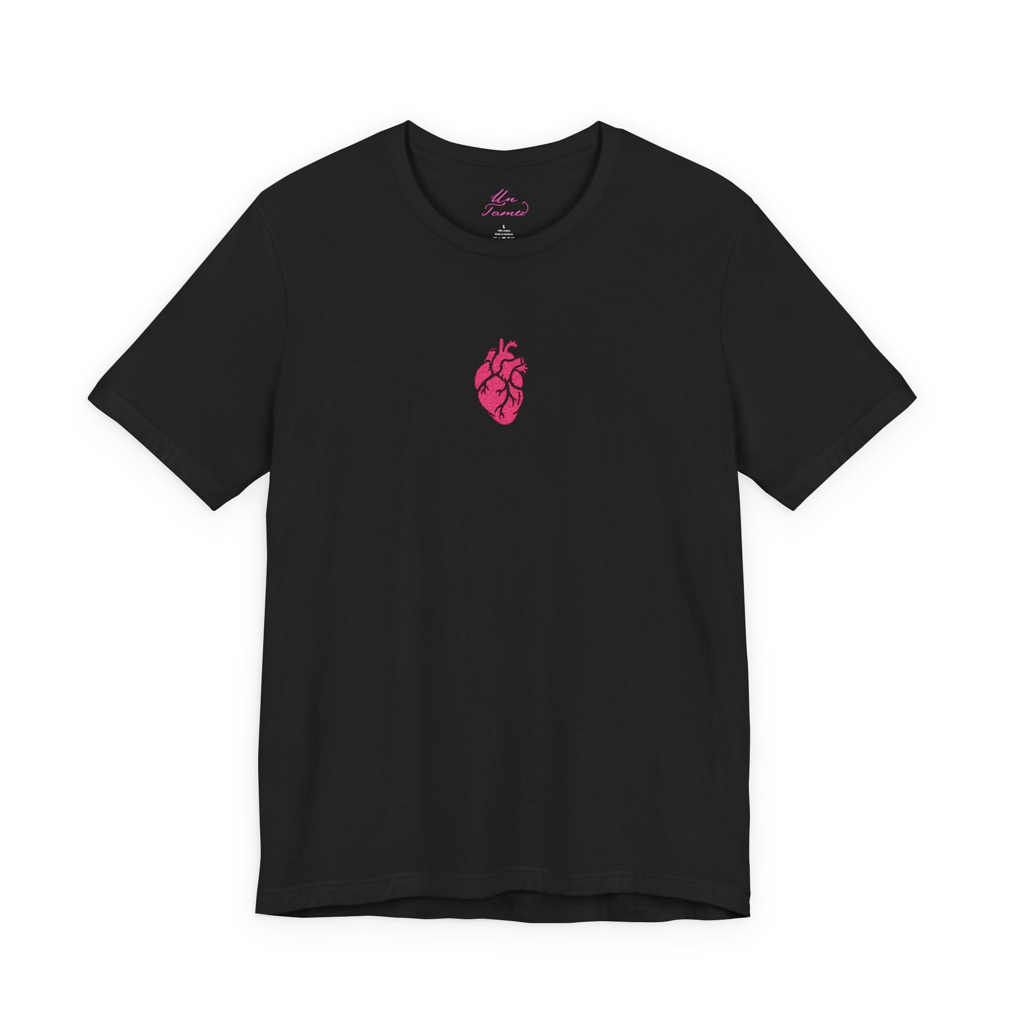 Embroidered Anatomical Heart Tee