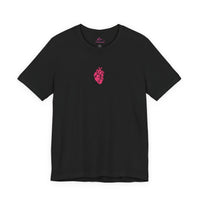 Embroidered Anatomical Heart Tee