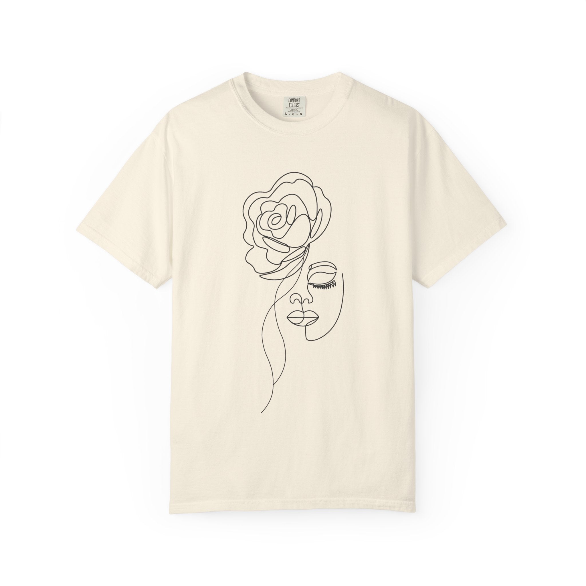 The Queen Tee – Line Art T-Shirt Celebrating the Black Woman
