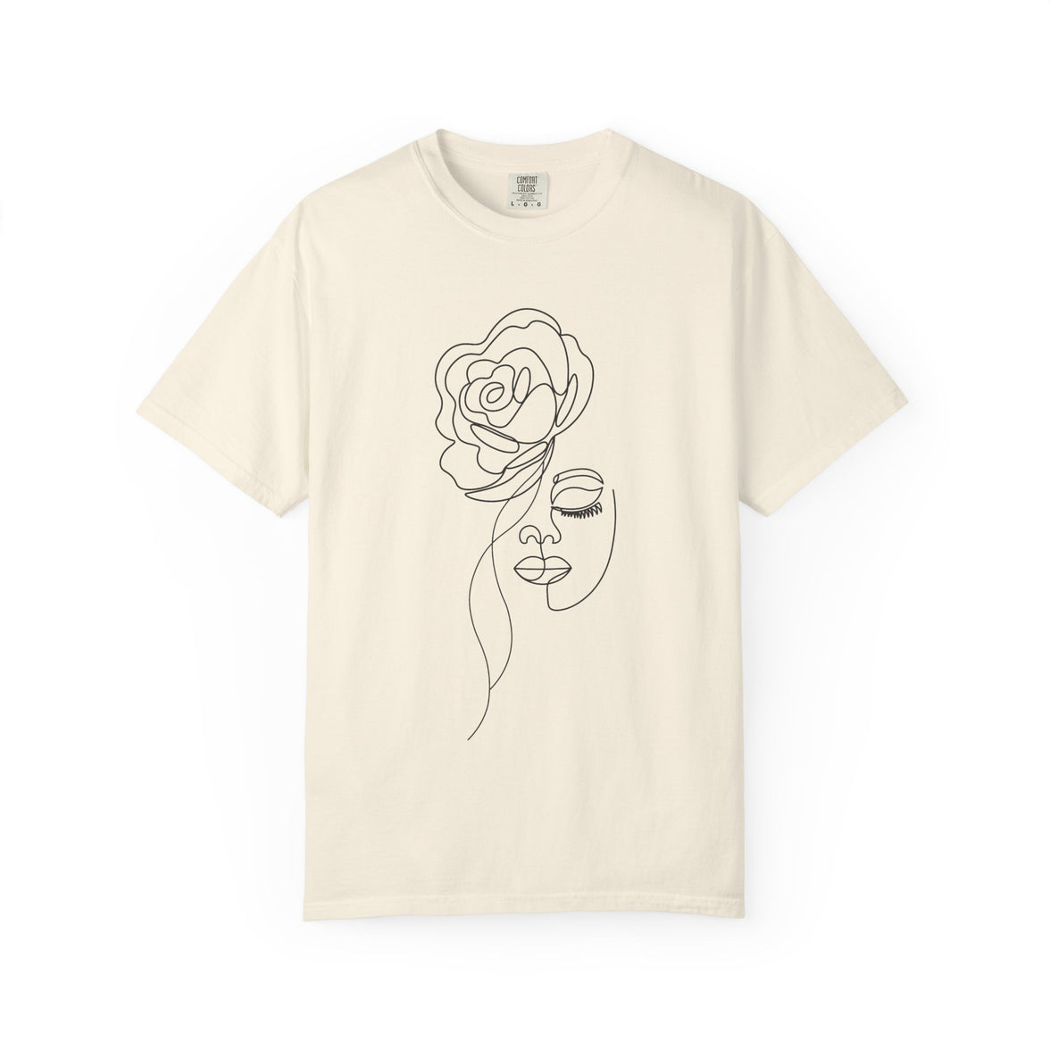 The Queen Tee – Line Art T-Shirt Celebrating the Black Woman