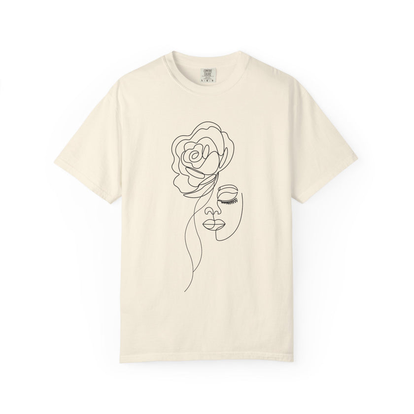 The Queen Tee – Line Art T-Shirt Celebrating the Black Woman