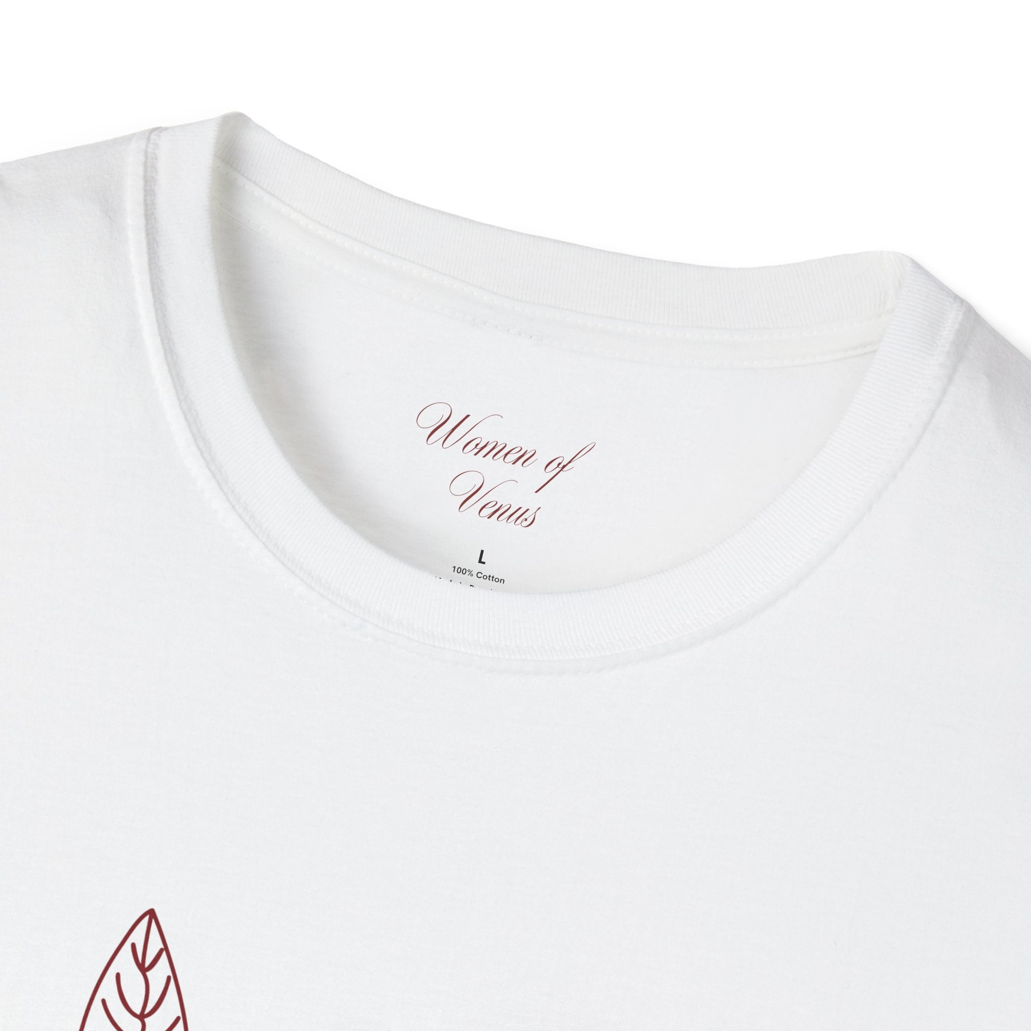 The Dreamer Tee – Minimalist Floral Line Art Softstyle T-Shirt