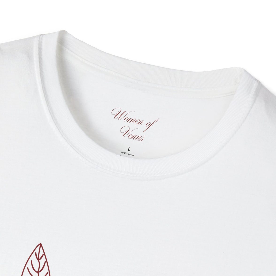 The Dreamer Tee – Minimalist Floral Line Art Softstyle T-Shirt