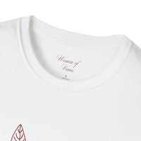 The Dreamer Tee – Minimalist Floral Line Art Softstyle T-Shirt