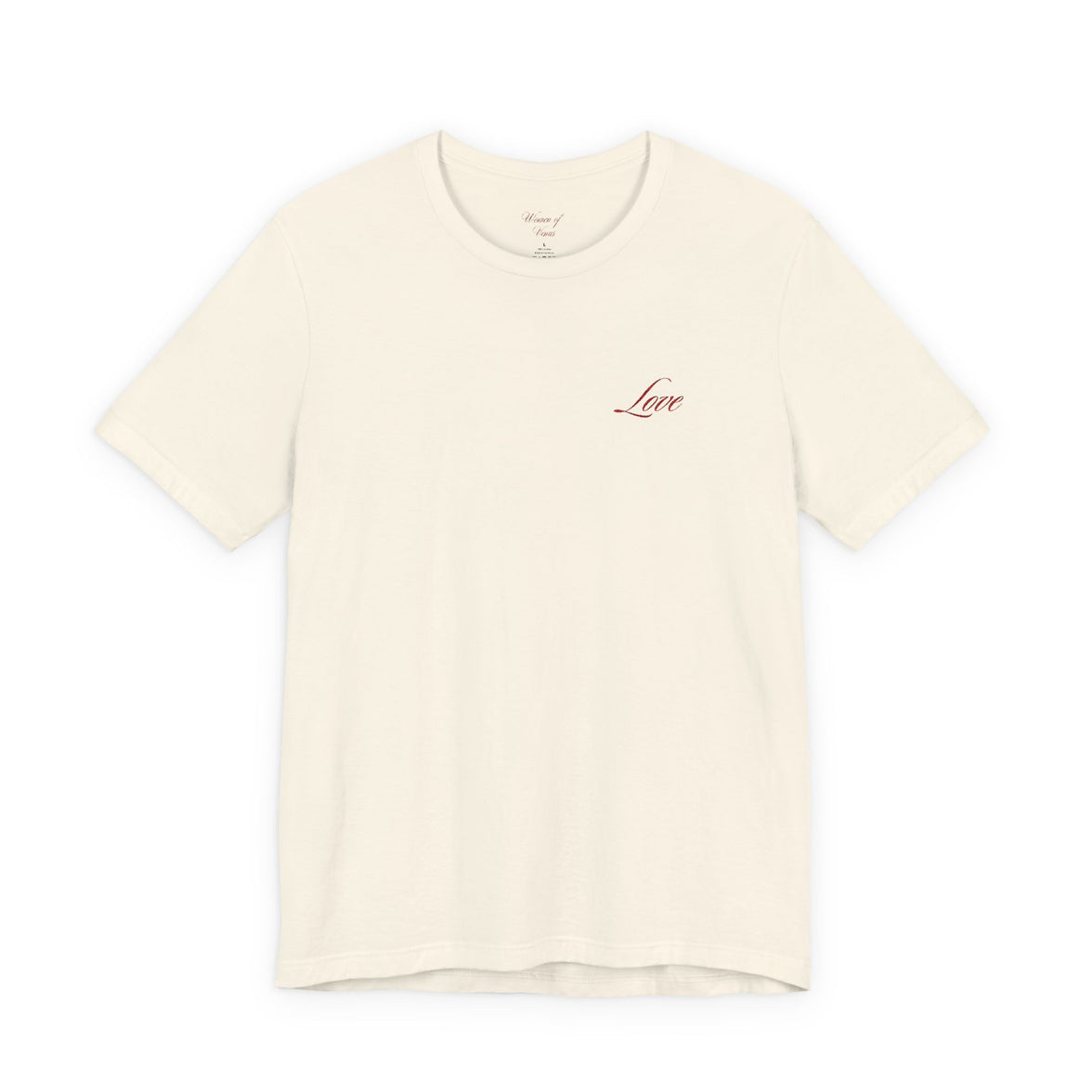 Embroidered Love Tee