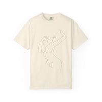 The Muse Tee – Unapologetically Feminine Line Art T-Shirt