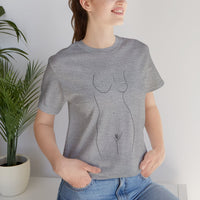 Nude Outline Graphic Tee
