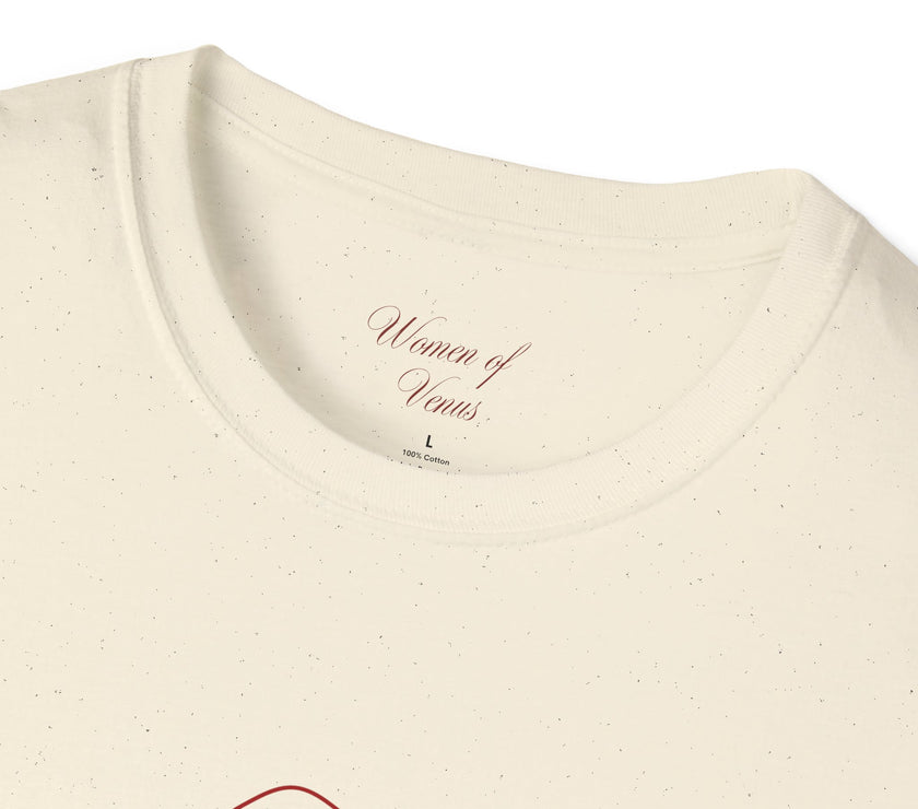 Minimalist Rose T-Shirt – Feminine Botanical Graphic Tee