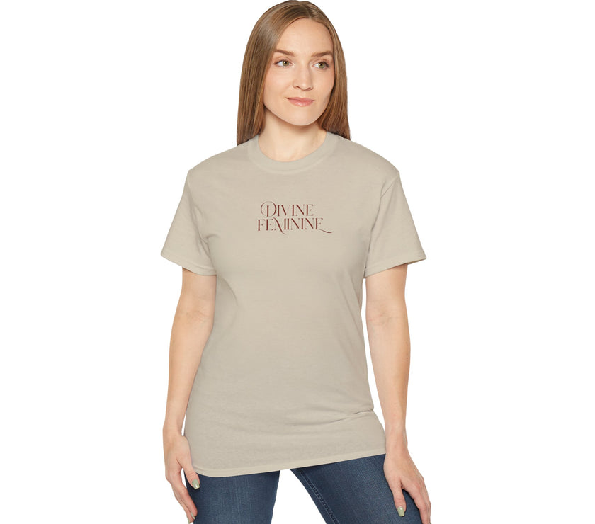 Unisex Ultra Cotton Tee -Divine Feminine Tee