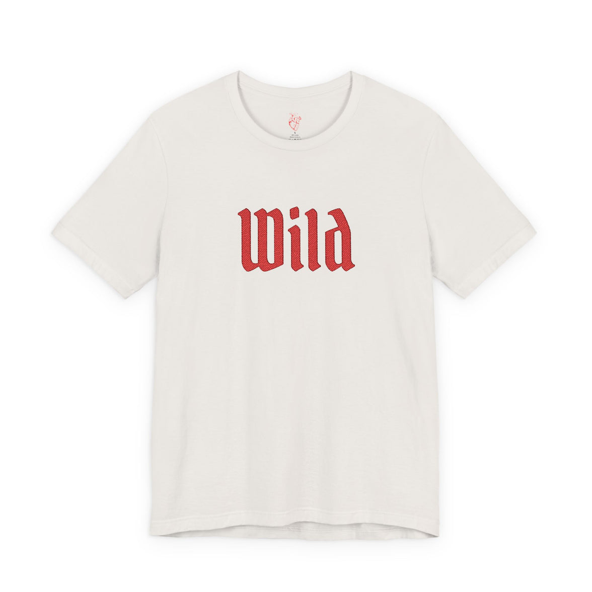 Embroidered Wild tee