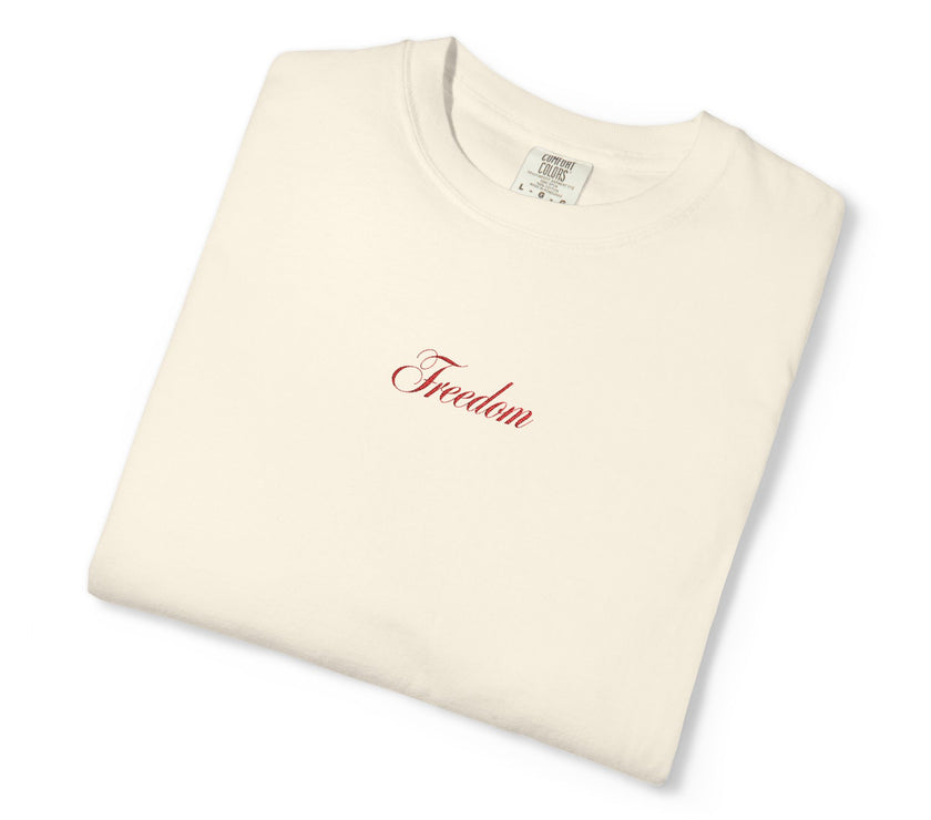 Embroidered Freedom t-shirt