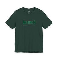 Embroidered Untamed tee