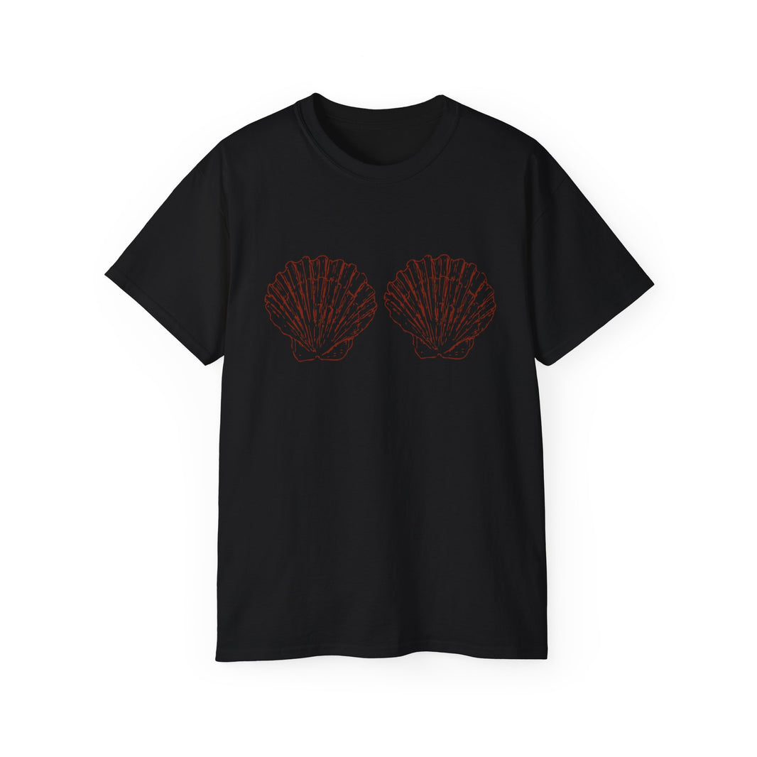 Unisex Cotton Tee - Aphrodite Divine Feminine Shell