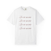La vie en rose t-shirt - 100 % cotton