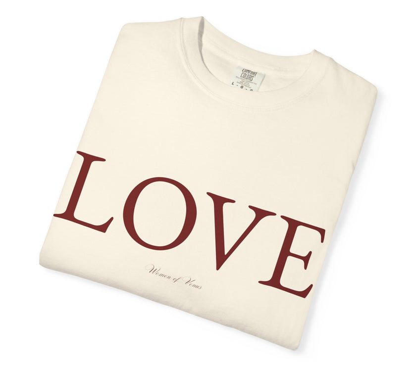 LOVE Tee | Minimalist Statement T-Shirt Celebrating Love