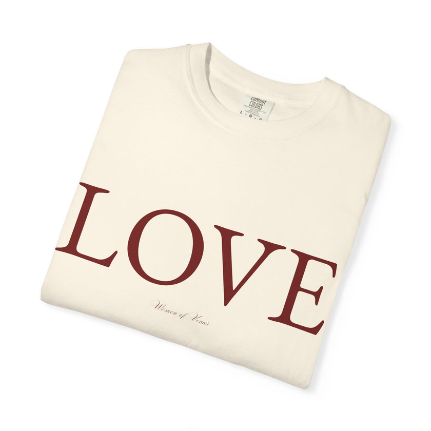 LOVE Tee | Minimalist Statement T-Shirt Celebrating Love