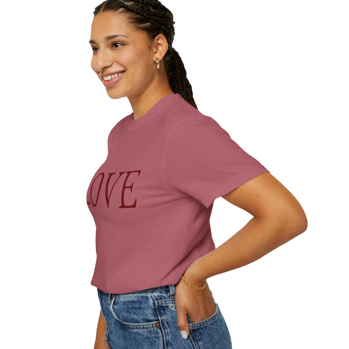 LOVE Tee | Minimalist Statement T-Shirt Celebrating Love