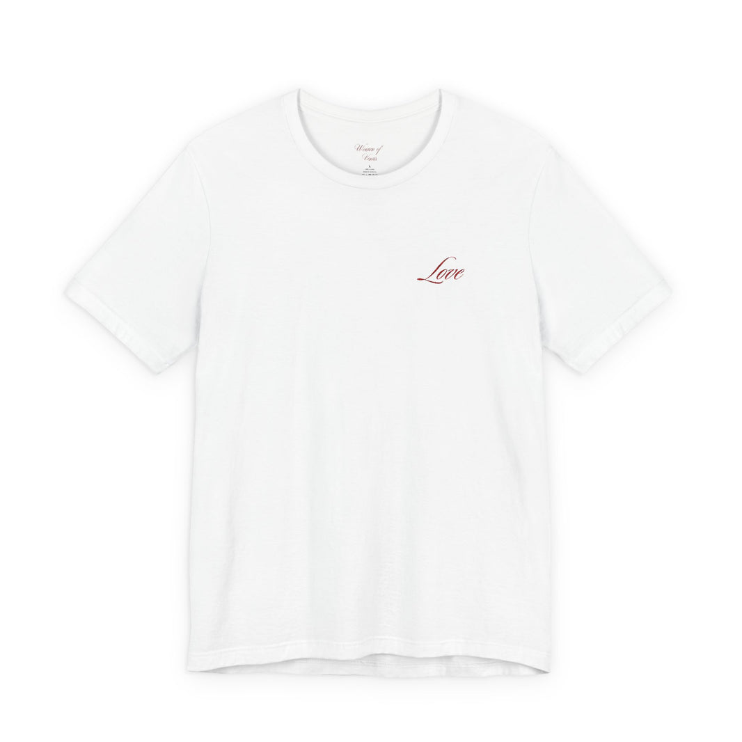 Embroidered Love Tee