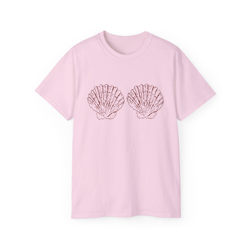 Unisex Cotton Tee - Aphrodite Divine Feminine Shell