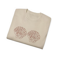 Unisex Cotton Tee - Aphrodite Divine Feminine Shell