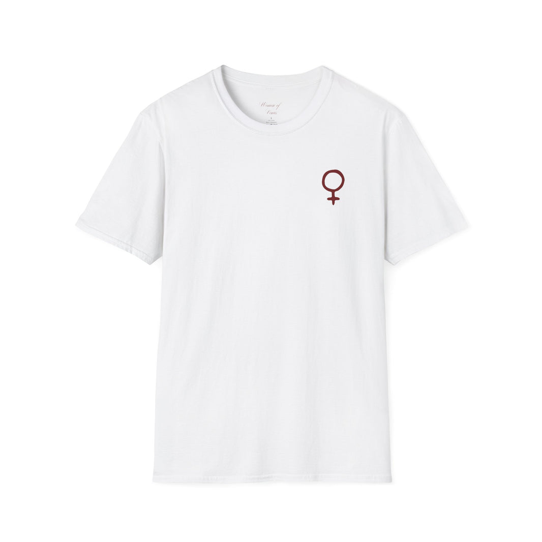 Minimal Female Symbol T-Shirt – Subtle Feminist Empowerment Tee