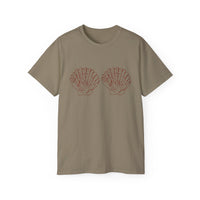 Unisex Cotton Tee - Aphrodite Divine Feminine Shell