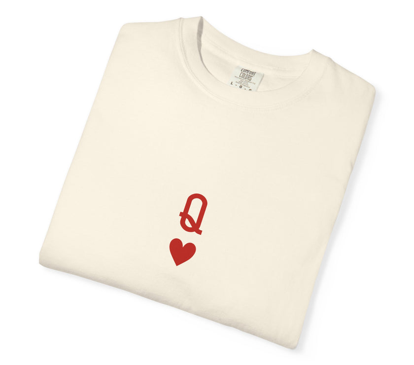 Queen of Hearts Tee — Minimalist Statement t-shirt