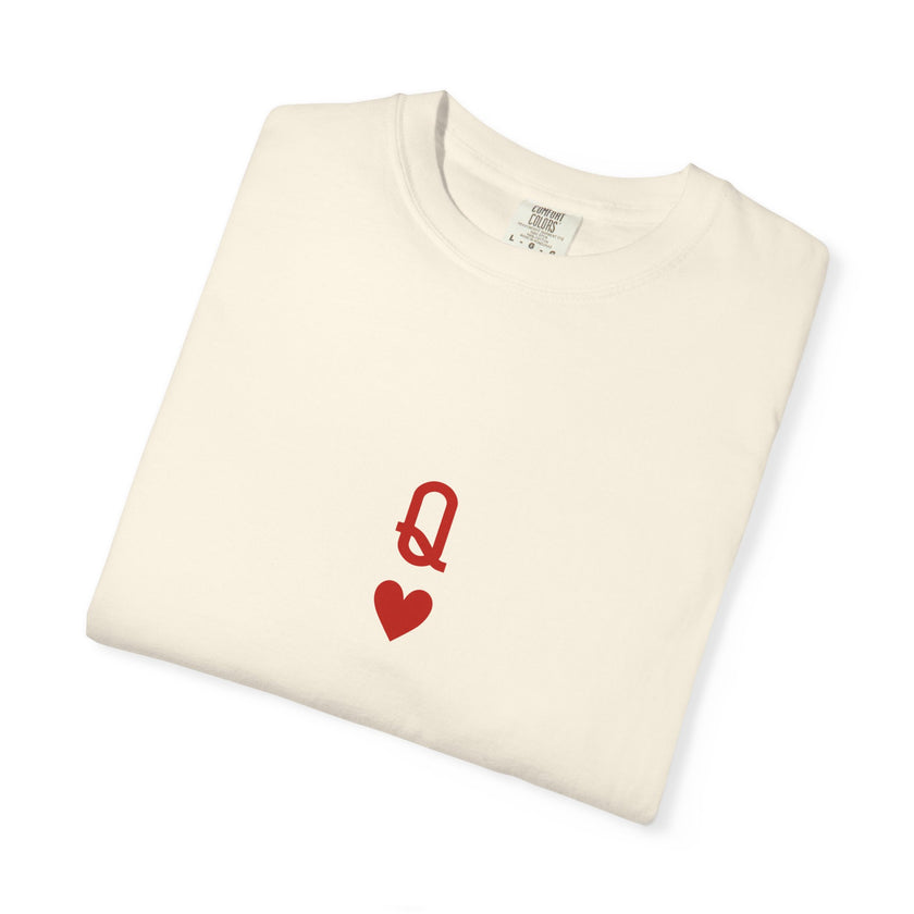 Queen of Hearts Tee — Minimalist Statement t-shirt