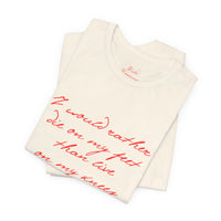 wild woman quote tee