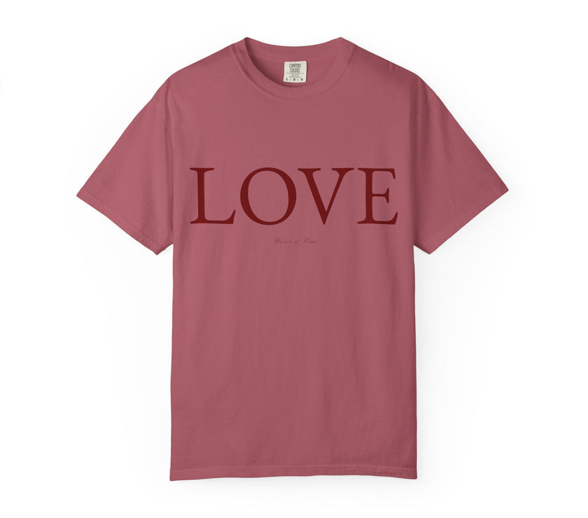 LOVE Tee | Minimalist Statement T-Shirt Celebrating Love