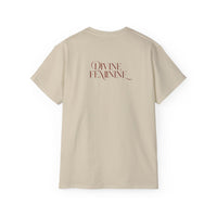 Unisex Cotton Tee - Aphrodite Divine Feminine Shell