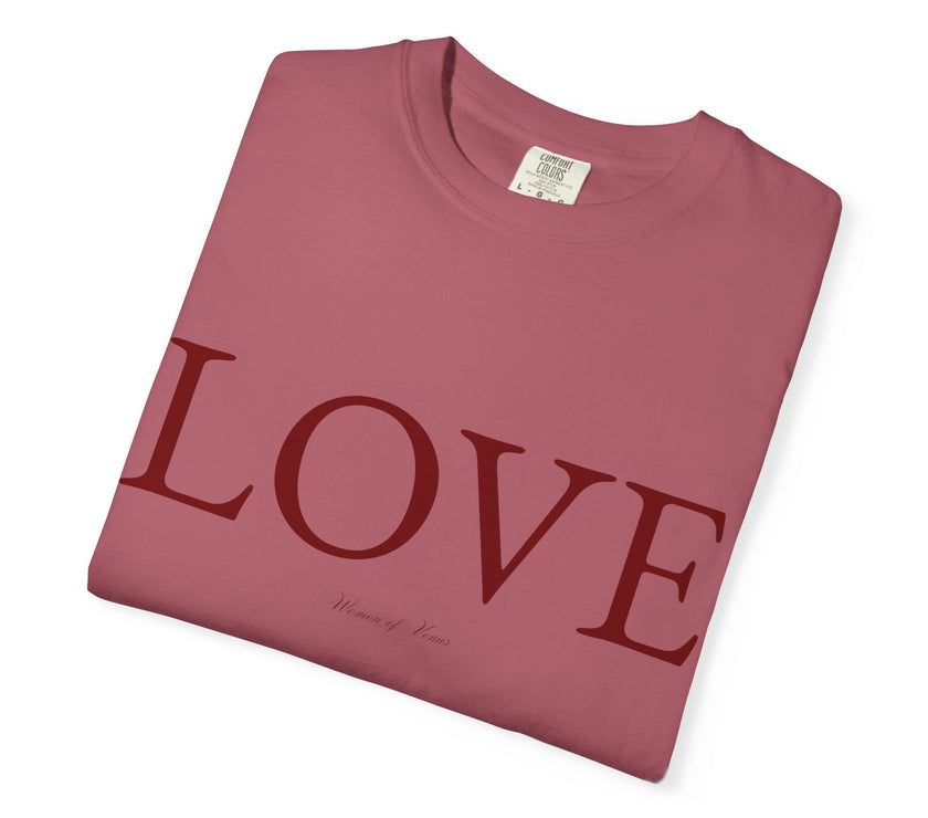 LOVE Tee | Minimalist Statement T-Shirt Celebrating Love