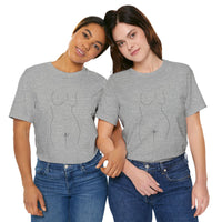 Nude Outline Graphic Tee