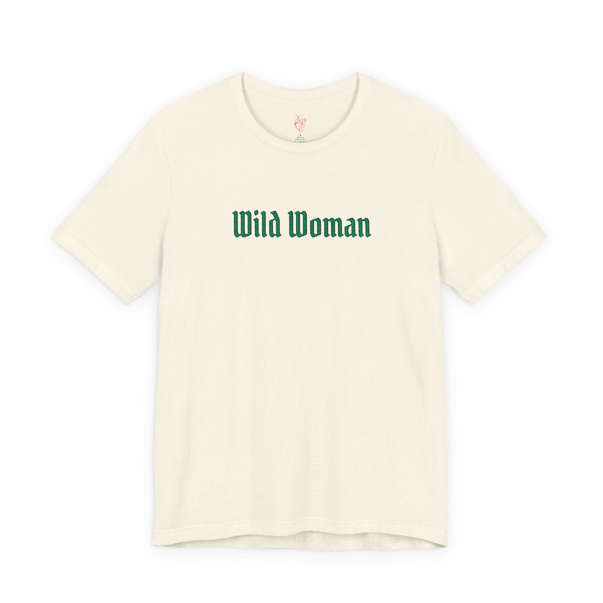 Embroidered Wild Woman Tee
