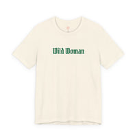 Embroidered Wild Woman Tee