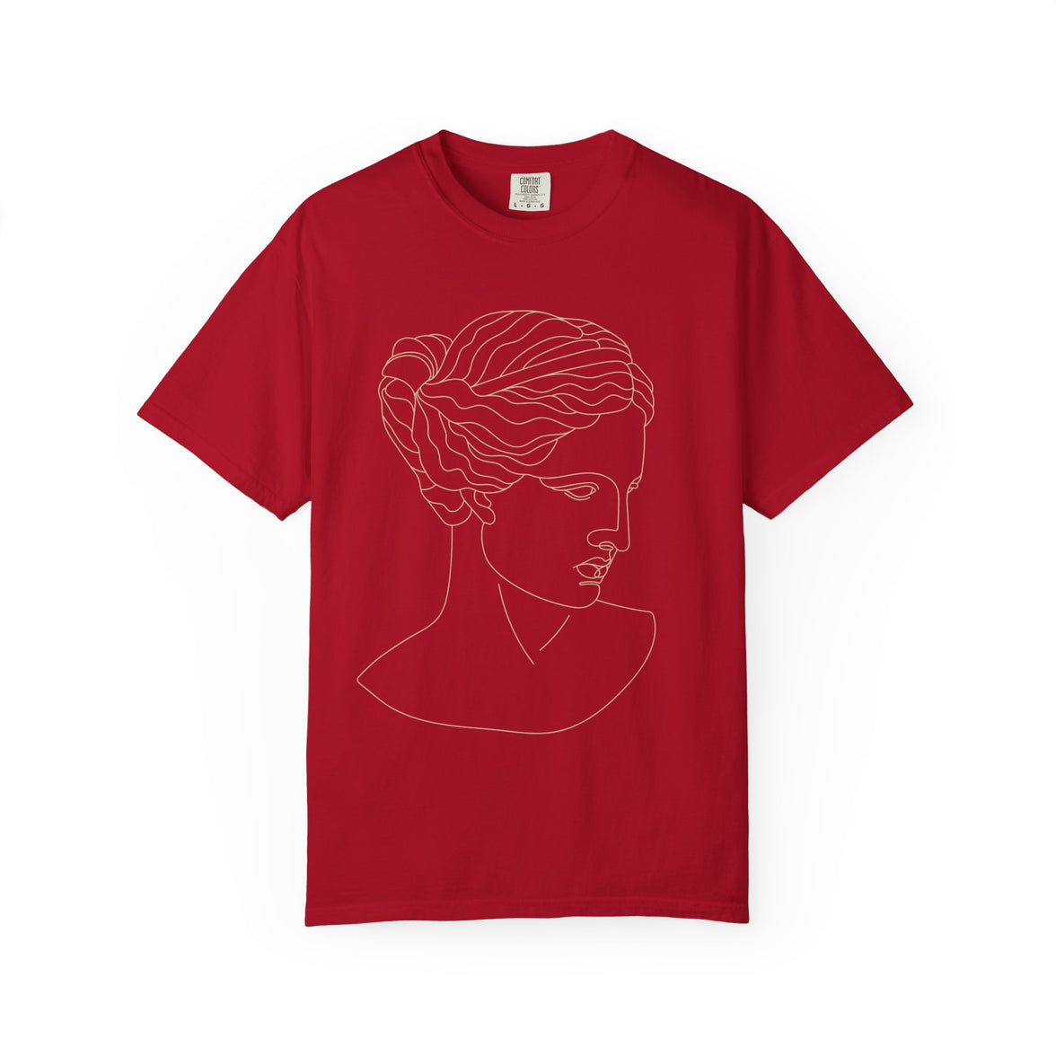 Goddess Line Art T-Shirt – Feminine Minimalist Graphic Tee