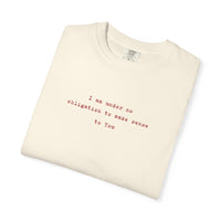 No obligation to make sense Tee