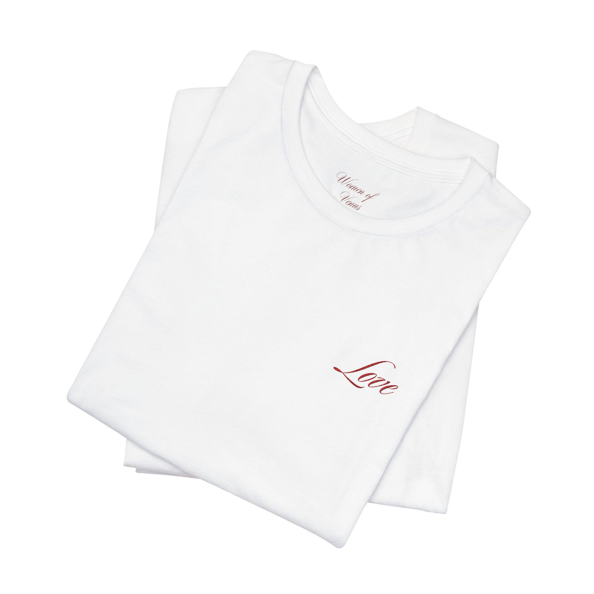 Embroidered Love Tee