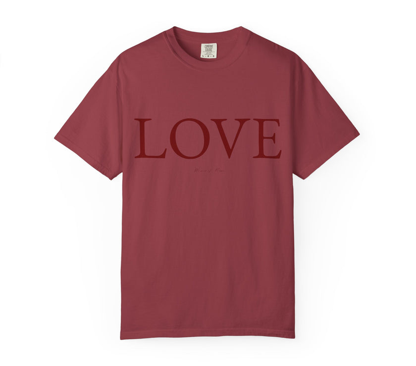 LOVE Tee | Minimalist Statement T-Shirt Celebrating Love