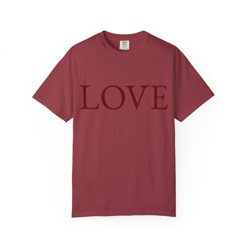 LOVE Tee | Minimalist Statement T-Shirt Celebrating Love