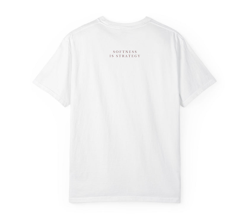 The Transformation Tee – Rose & Butterfly Line Art T-Shirt