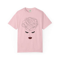The Rose of Venus Tee – Feminine Line Art T-Shirt
