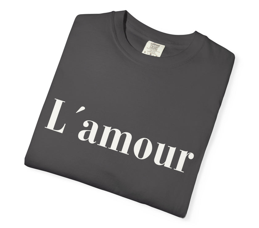 L’amour T-Shirt – French Minimalist  Cotton Tee