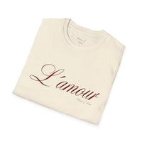 L’amour Tee | French-Inspired Romantic Graphic T-Shirt