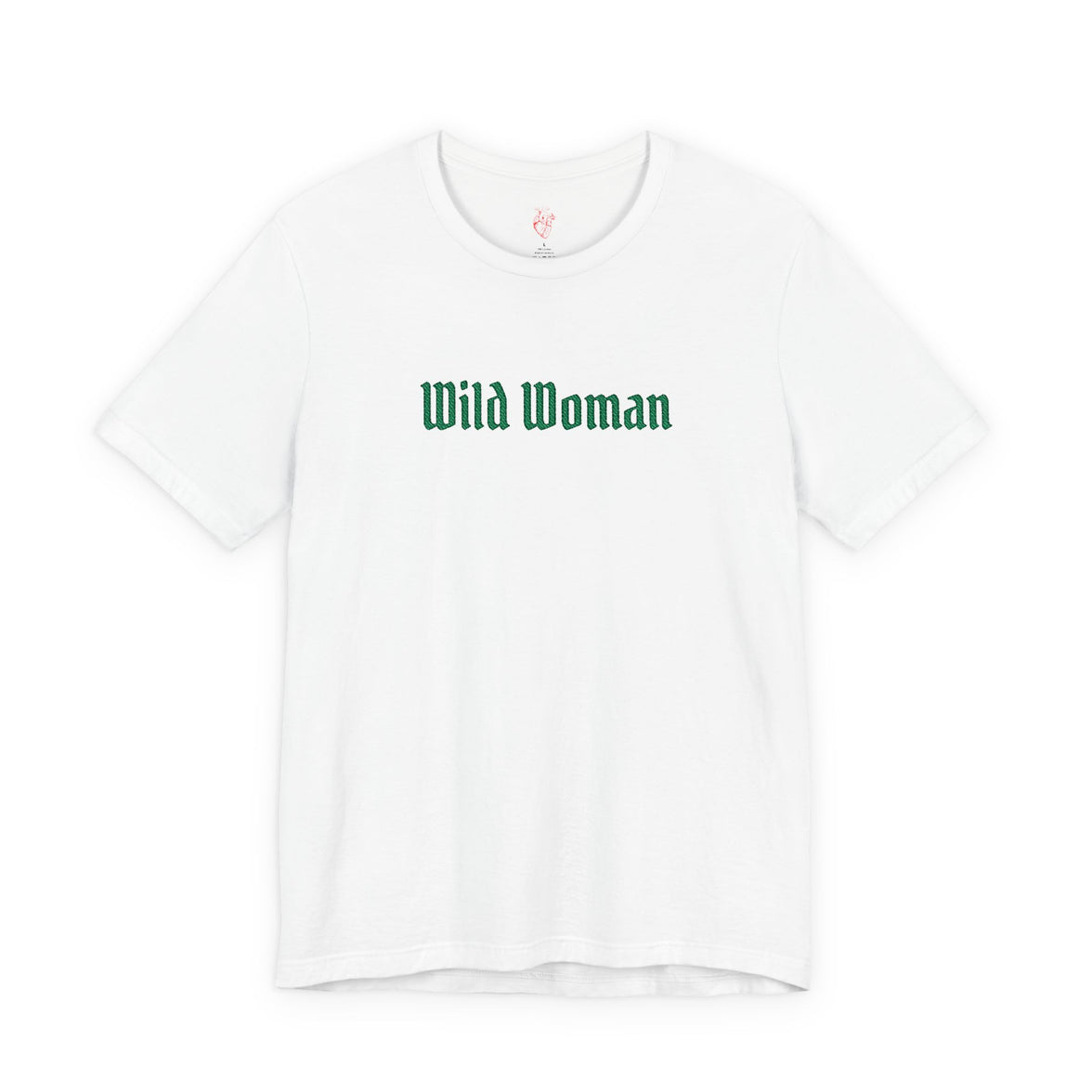 Embroidered Wild Woman Tee