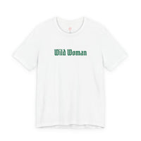 Embroidered Wild Woman Tee