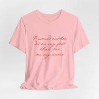 wild woman quote tee